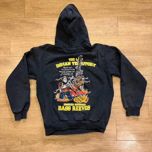 Other - Warren Lotas Hoody Sample Black Indian Territory Size L